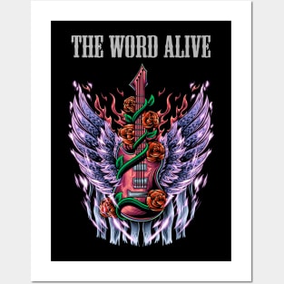 THE WORD ALIVE BAND Posters and Art